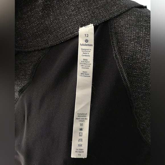 Lululemon Athletica Define Zippered Jacket Size 12 - Picture 8 of 9